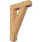 Ekena Millwork Traditional Craftsman Smooth Bracket, Western Red Cedar, 3 1/2"W x 18"D x 26"H BKT04X18X26TRA04SWR - alternate 1